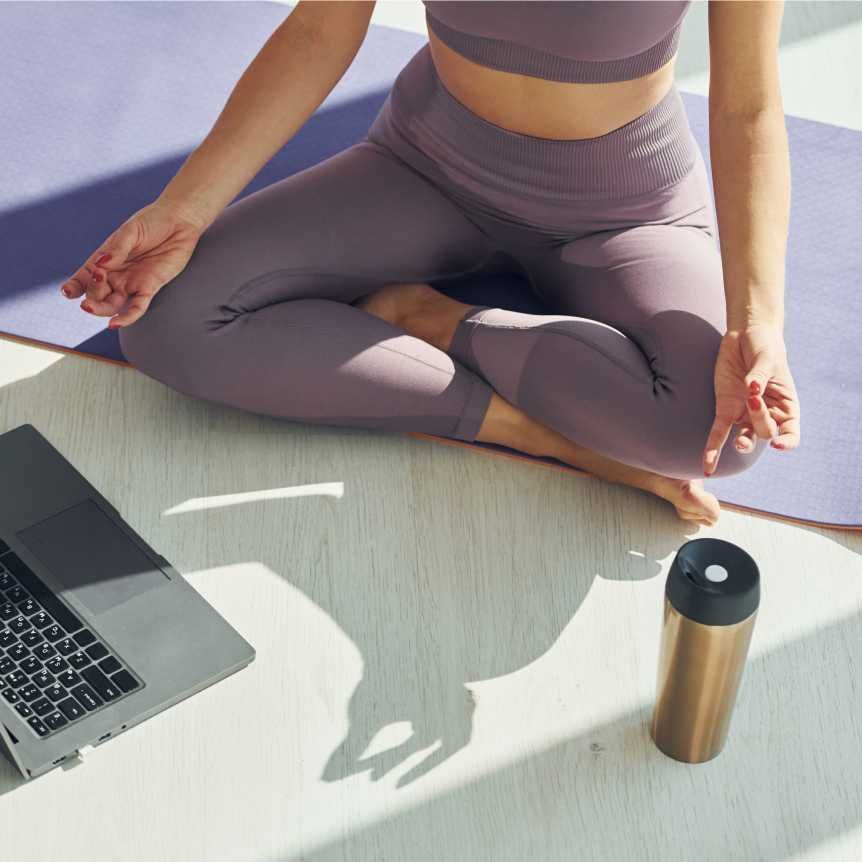 Yoga Online Yoga Online Kurse vormittags und Abends