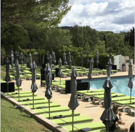 coussin bain de soleil