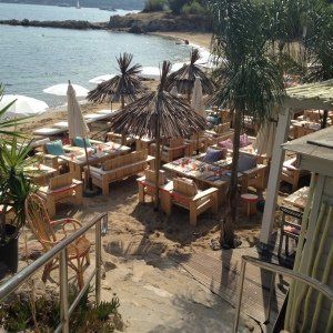 coussin plage privée