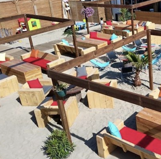 coussin bain de soleil