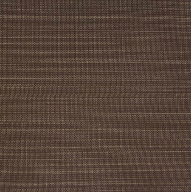 Échantillon de tissu Abaka de couleur bois wengé (marron chocolat profond) avec texture tissée.