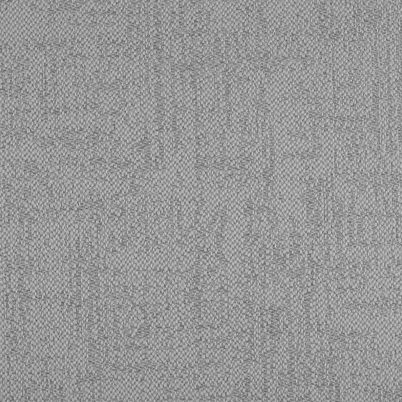 Tissu Agora Signature gris acier clair avec motif géométrique discret et texture tissée fine.
