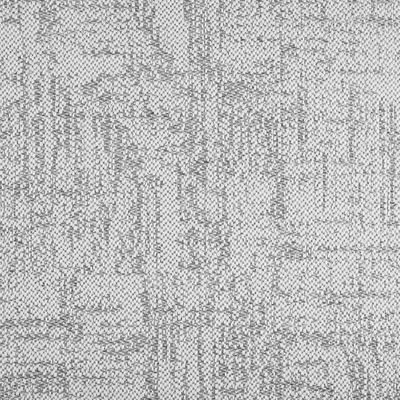 Tissu Agora Signature gris brume avec un motif de lignes entrecroisées et un relief tactile.