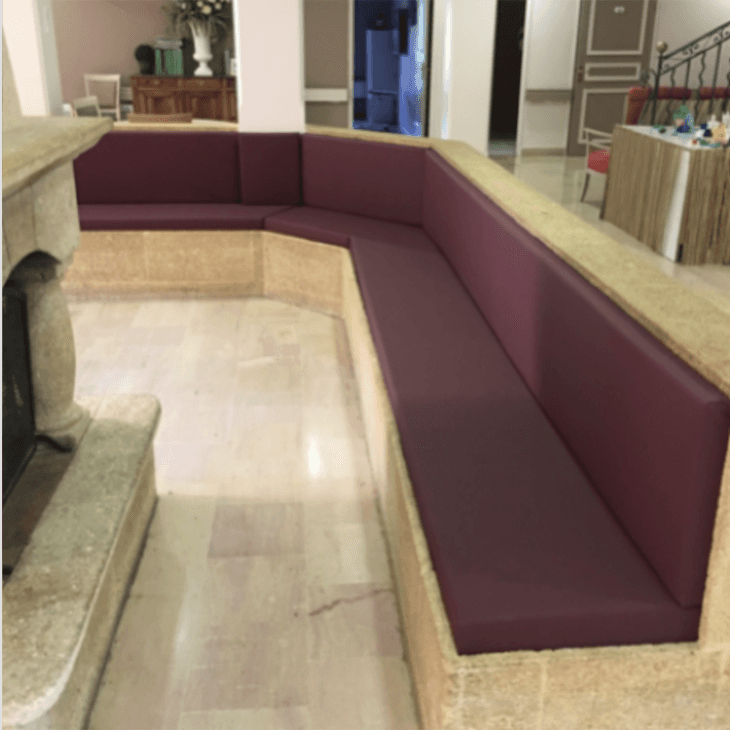 coussin banquette sur mesure
