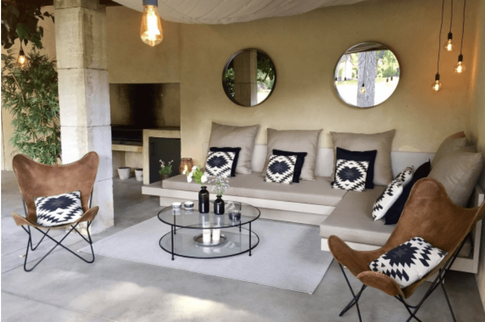 coussin extérieur sur mesure