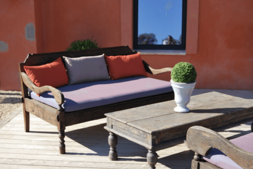 coussin extérieur sur mesure