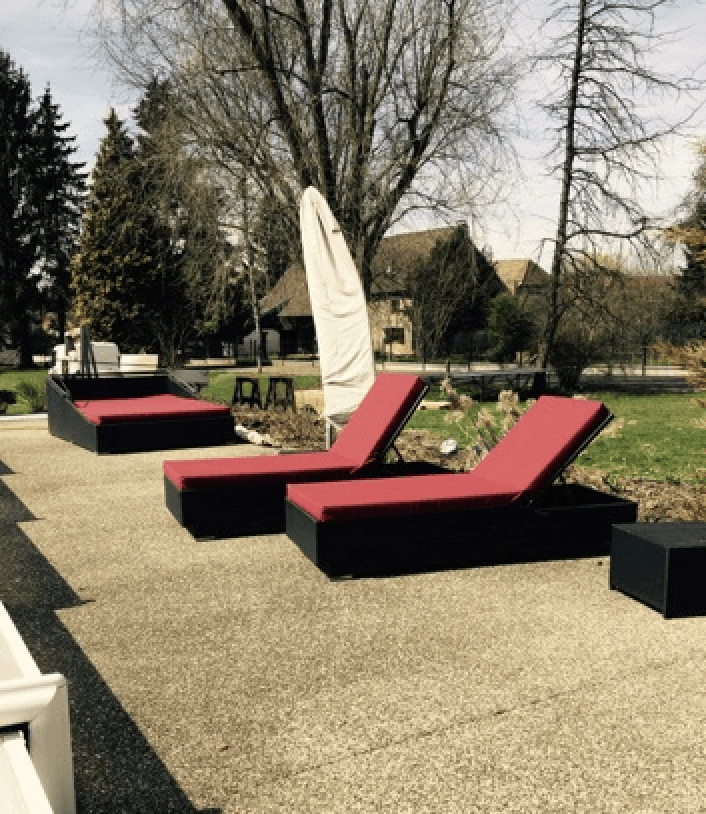 matelas plage privée