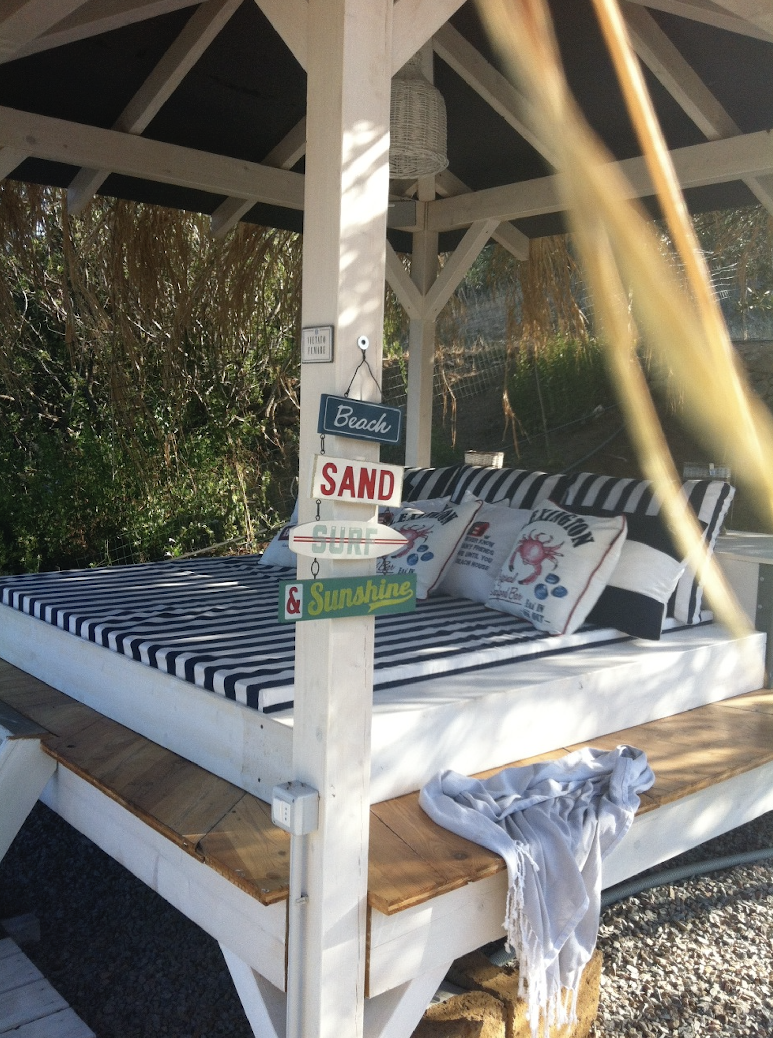 matelas plage privée