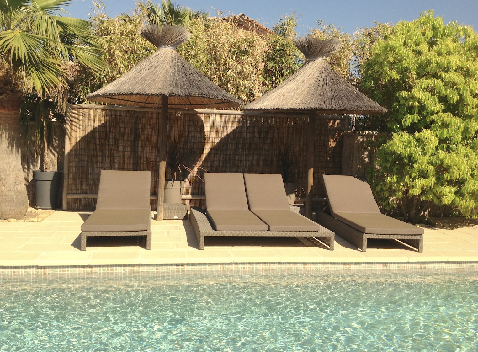 matelas plage privée