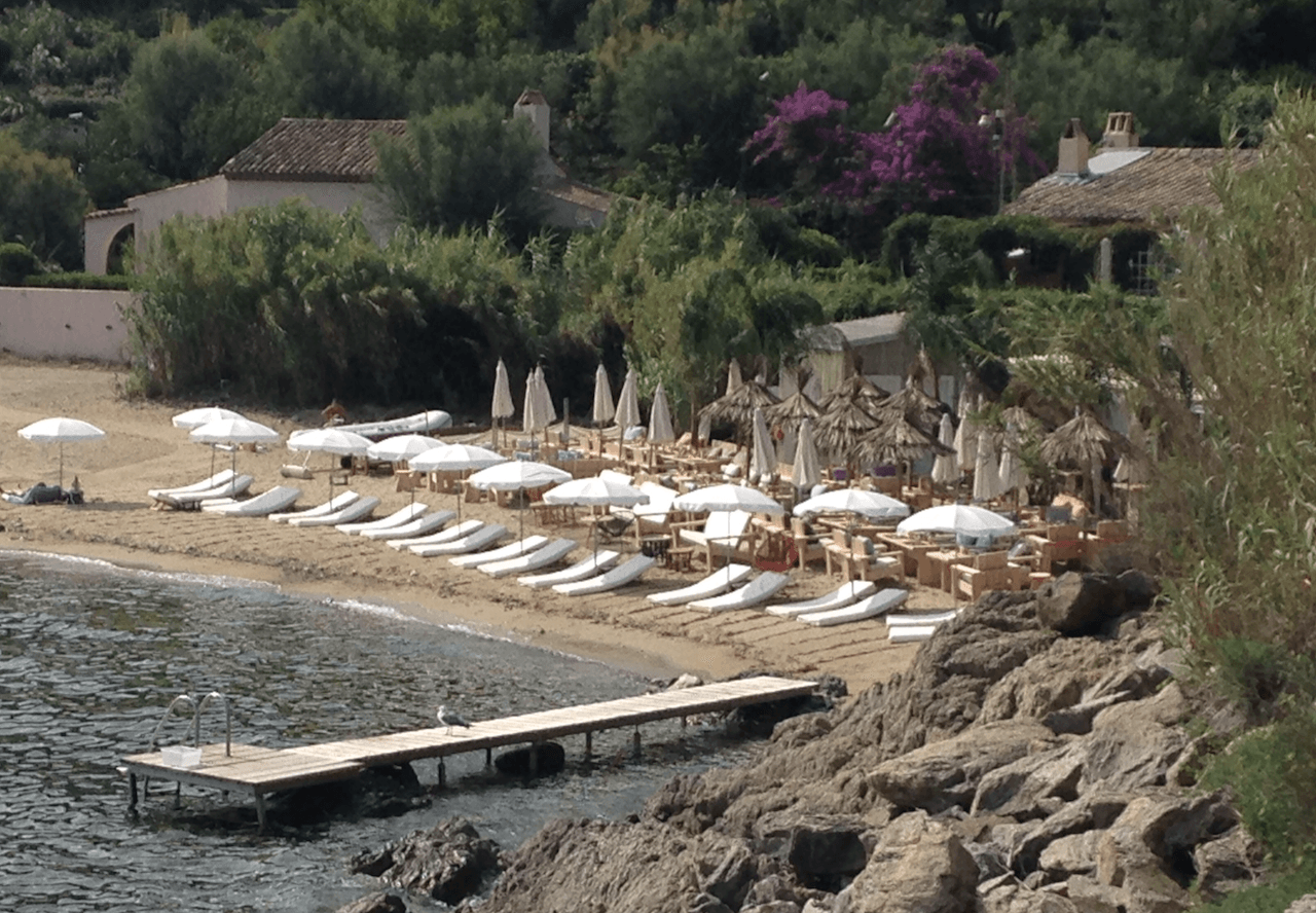 matelas plage privée