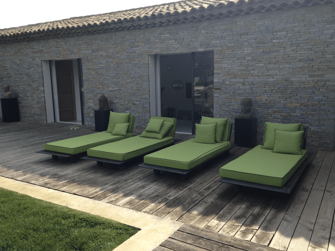 matelas plage privée