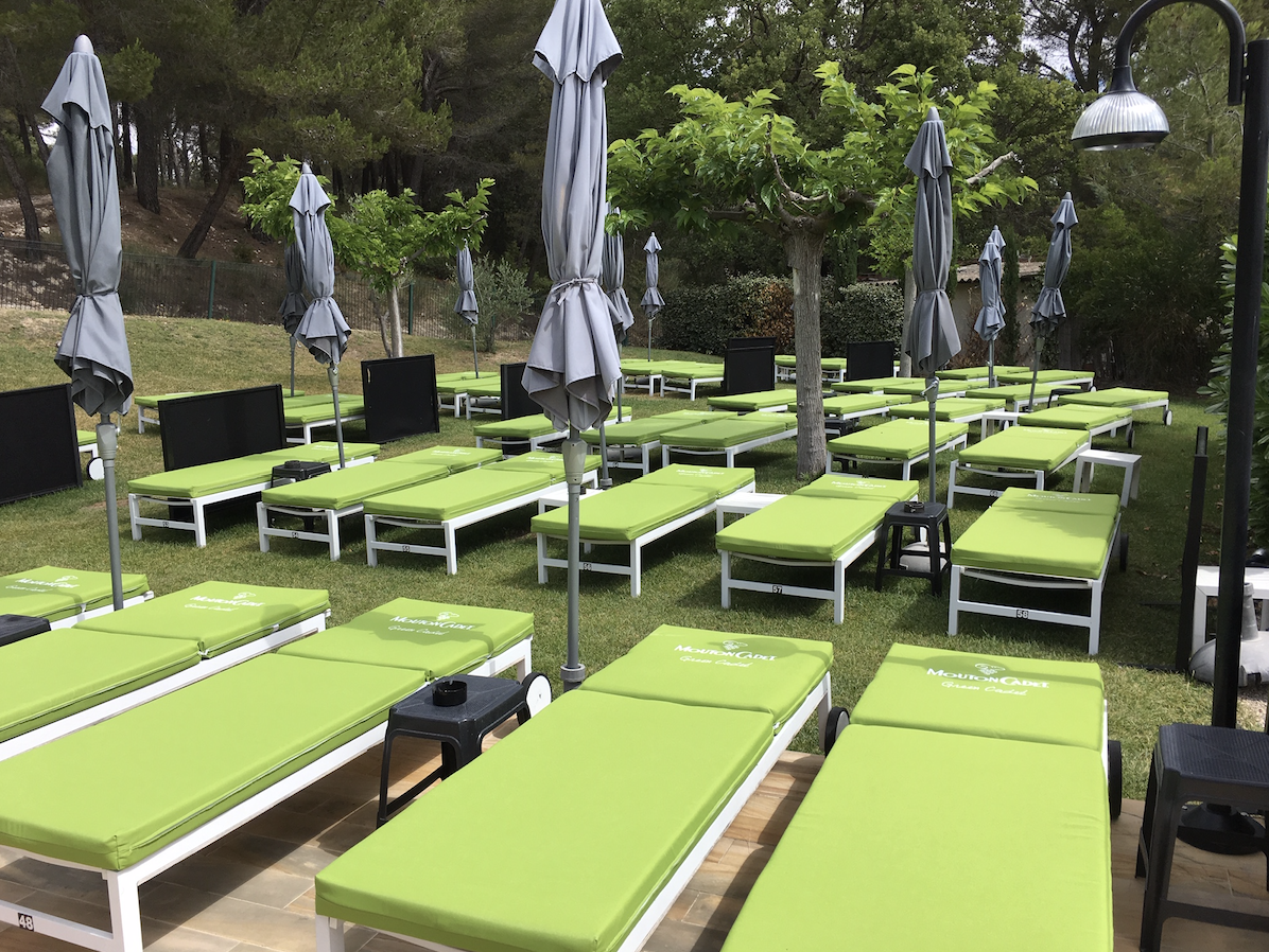 matelas plage privée