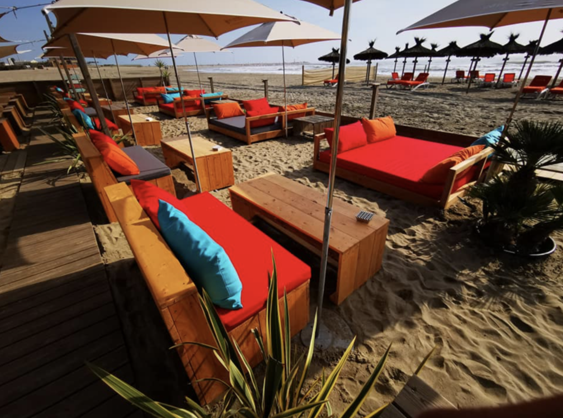 matelas plage privée