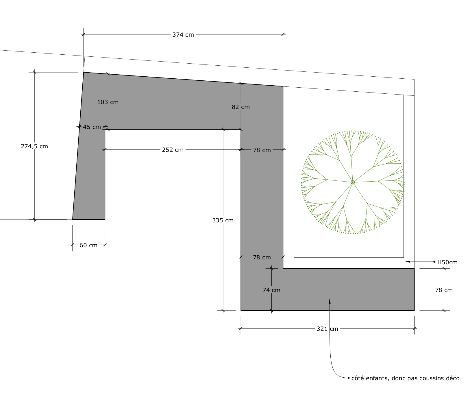 coussin extérieur sur mesure