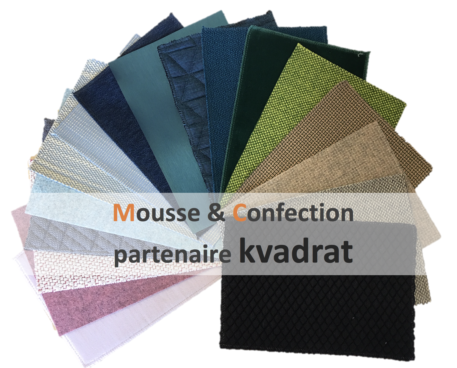 tissu kvadrat - coussin sur mesure