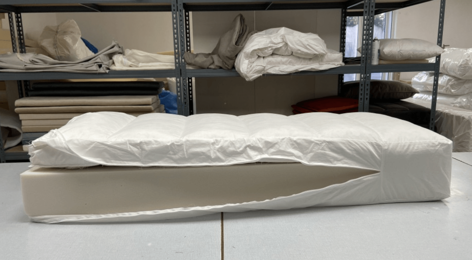 coussin plume pour banquette