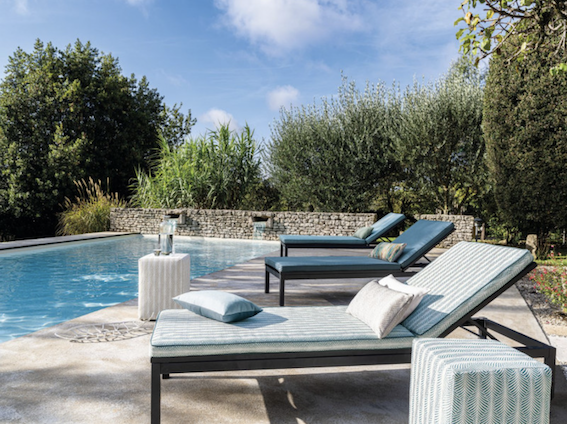 coussin bain de soleil sur mesure