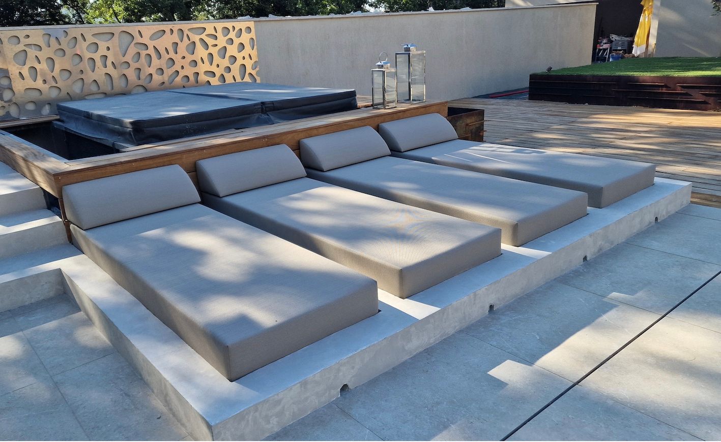 matelas extérieur sur mesure