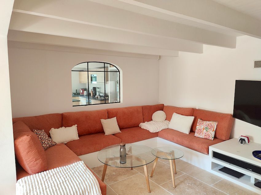 coussin sur mesure banquette