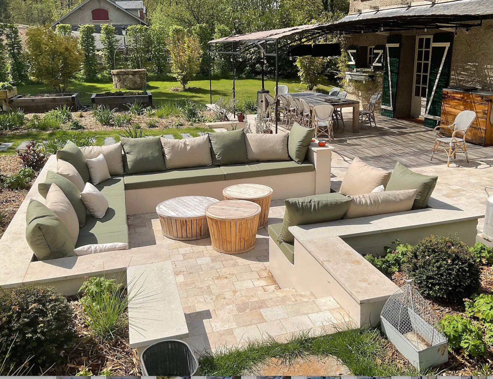 coussin extérieur sur mesure