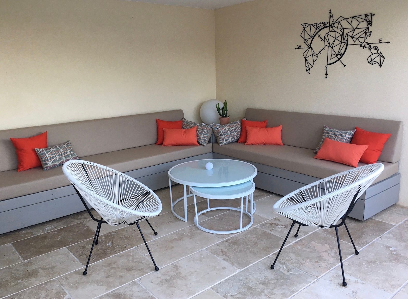 coussin salon de jardin sur mesure
