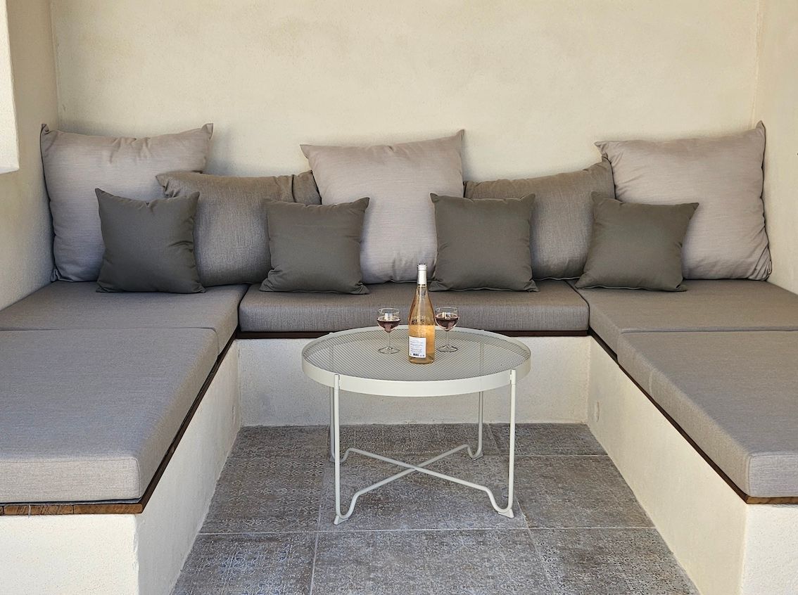 coussin sur mesure banquette