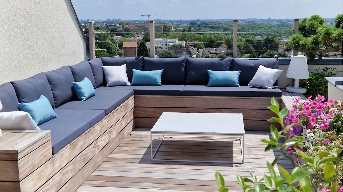 coussin exterieur salon de jardin