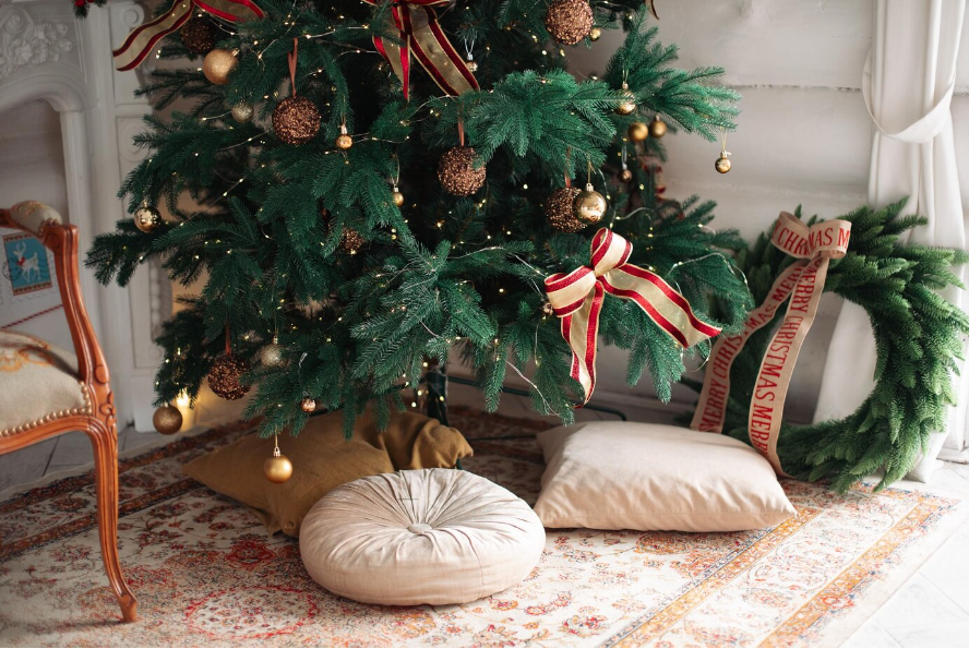 coussin sur mesure pour Noel