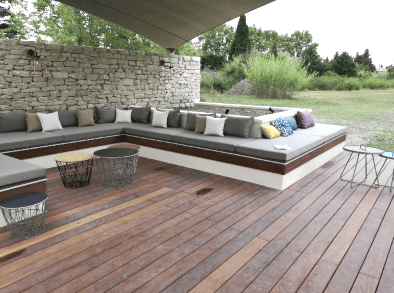 coussin extérieur sur mesure