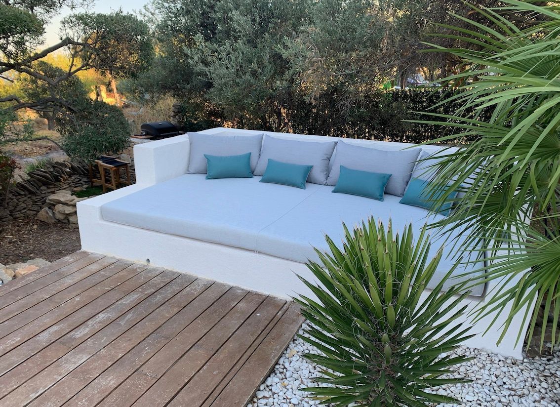 coussin extérieur sur mesure