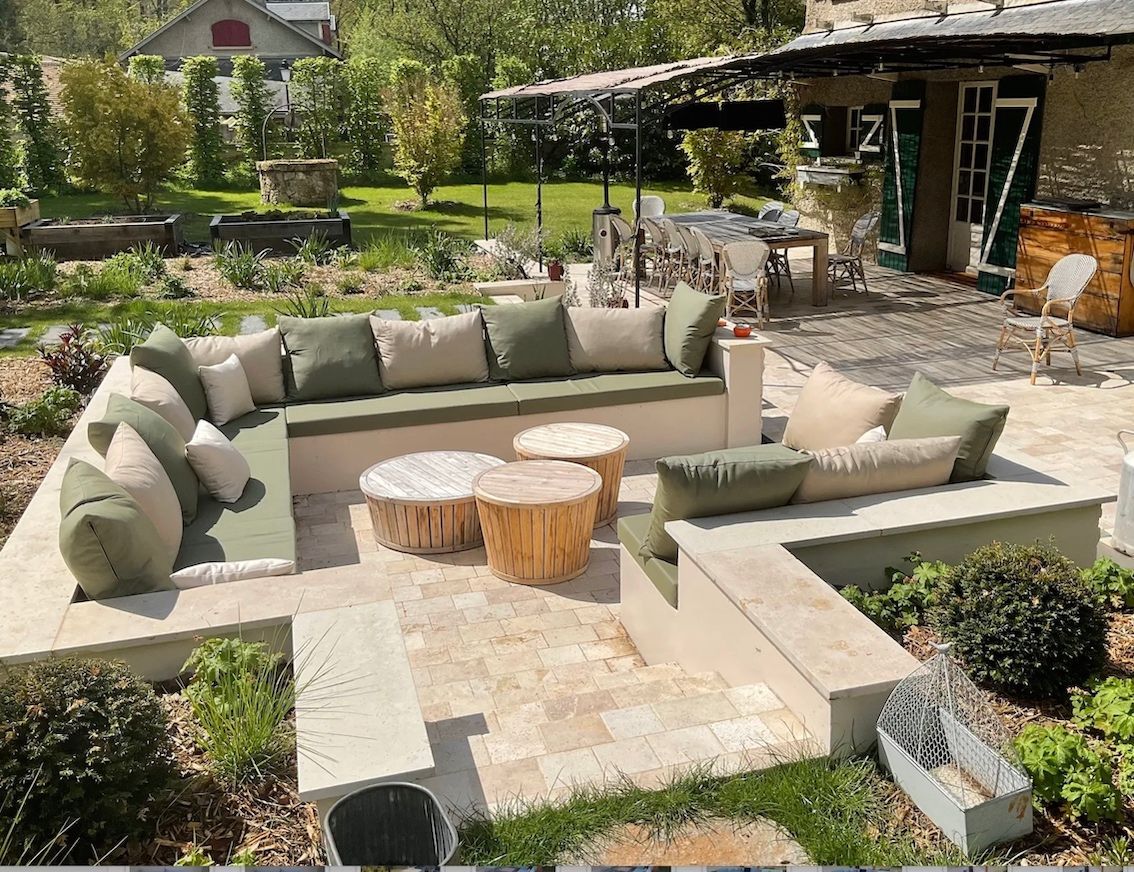 coussin extérieur sur mesure