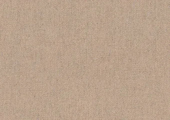 Tissu Sunbrella Heritage beige dune avec un tissage aspect fibre naturelle et un fini chiné doux.