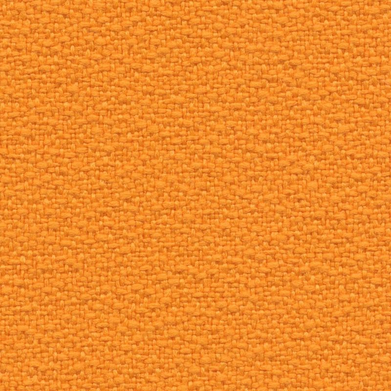 Échantillon de tissu King Flex M1 de couleur orange vif avec une texture bouclée dense.