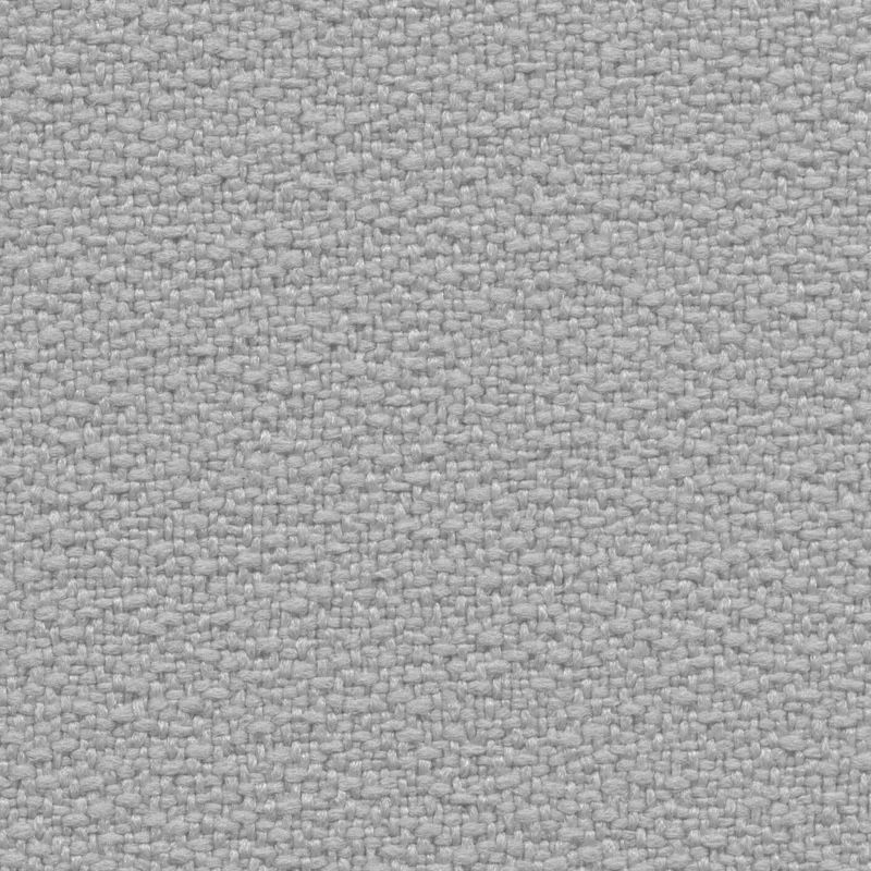 Échantillon de tissu King Flex M1 de couleur gris très clair, presque blanc, avec une texture bouclée fine.