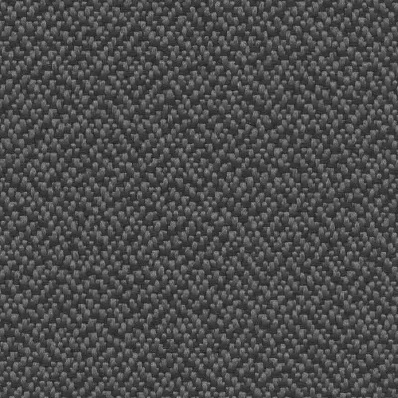 Échantillon de tissu King Flex M1 de couleur gris moyen avec un tissage bouclé à motif graphique.