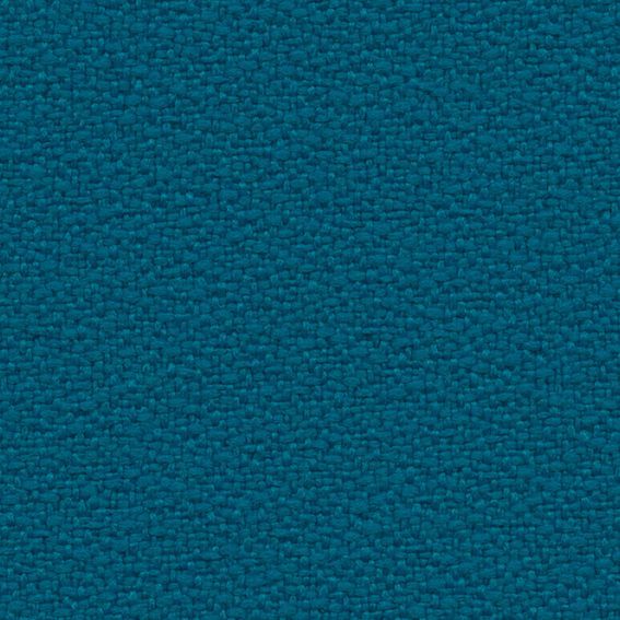 Échantillon de tissu King Flex M1 de couleur bleu canard profond avec une texture bouclée.