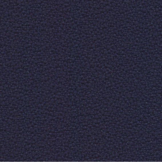 Échantillon de tissu King Flex M1 de couleur bleu marine très foncé avec une texture bouclée dense.