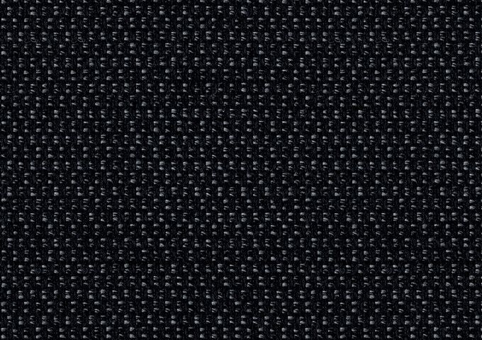 Tissu Sunbrella Lopi gris anthracite foncé avec un tissage en relief régulier.