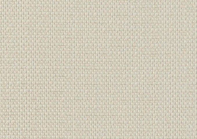 Gros plan de tissu Sunbrella Savane blanc cassé avec un tissage texturé fin et régulier.