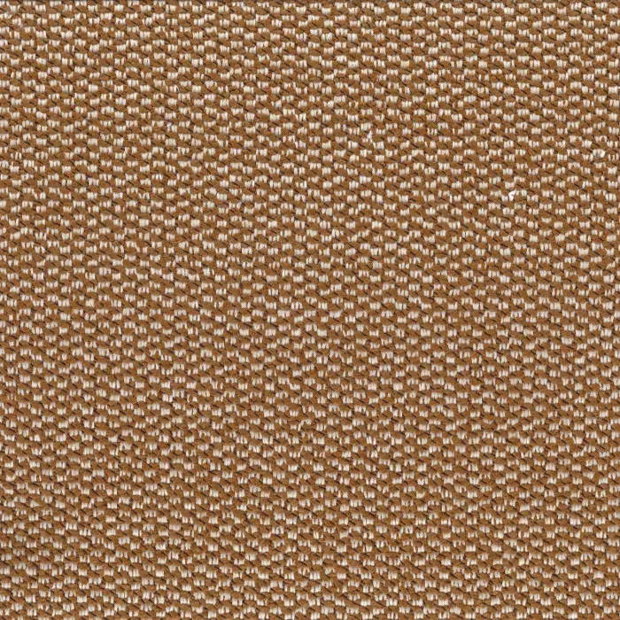 Tissu Misia Evasion Senanque, tissage texturé nid d'abeille de couleur mordorée.