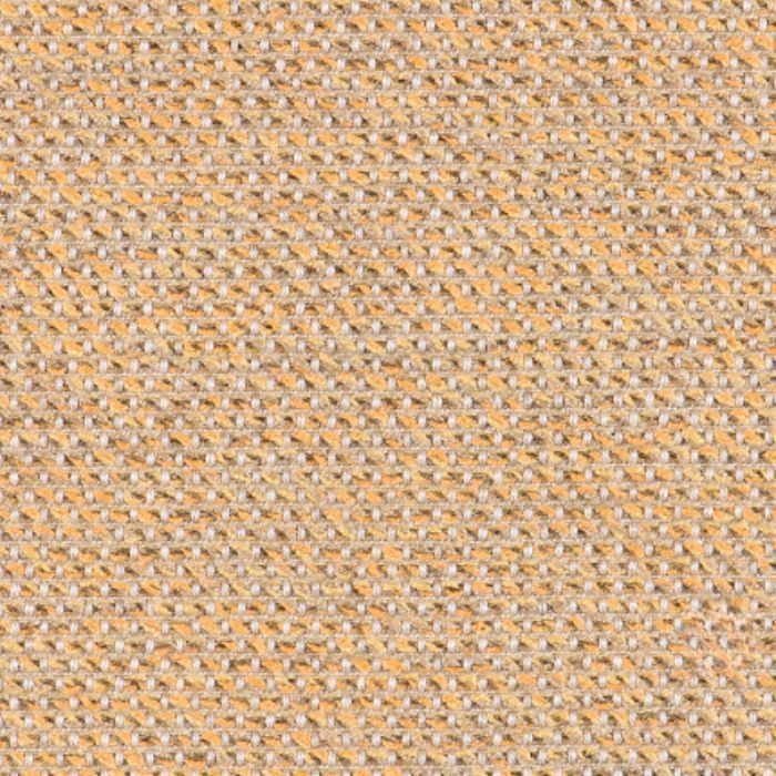 Tissu bouclé Agora Signature bicolore ocre et blanc avec un tissage en relief dynamique.