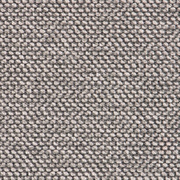 Tissu bouclé Agora Signature de couleur gris calcaire et beige avec une texture grainée volumineuse.