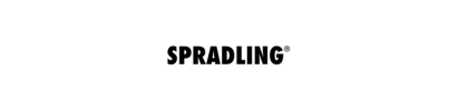 Logo de la marque Spradling écrit en lettres capitales noires épaisses sur fond blanc.