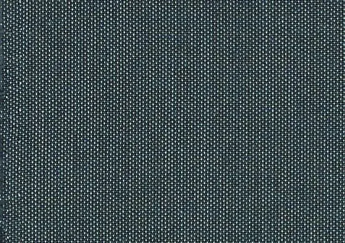 Tissu extérieur California gris titane avec un tissage en nid d'abeille bicolore.