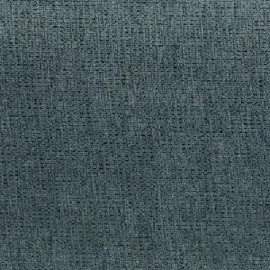 Tissu d'ameublement Bernard bleu canard, texture tissée robuste et géométrique pour un mobilier élégant.