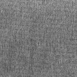 Tissu Bernard gris moyen chiné, aspect textile quadrillé offrant une grande robustesse pour l'assise.