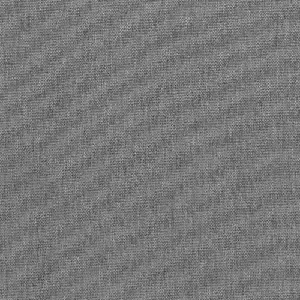 Échantillon textile Kyrios gris anthracite moyen, tissage robuste et texturé aux nuances contemporaines.