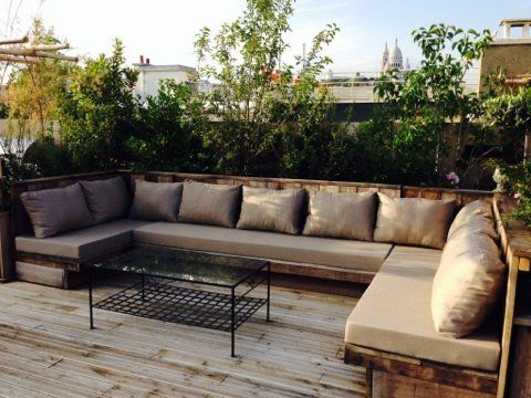 banquette extérieure