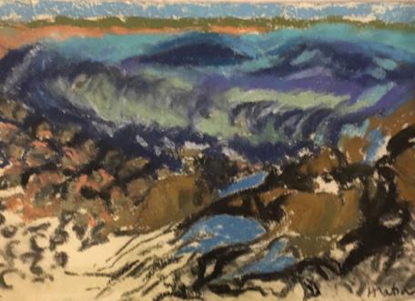 high tide painting by gratia