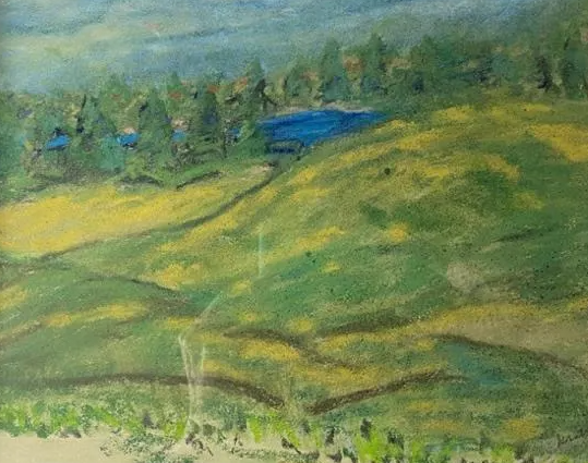 morning, gilisland painting by gratia